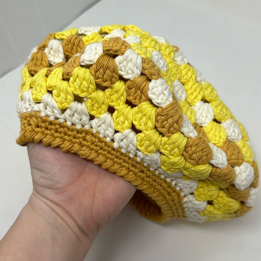 Free people Lola crochet beret NWT